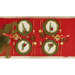 Скатерть новогодняя Доляна Процветания в Новом году 145*300 см, 100% п/э  фото 7