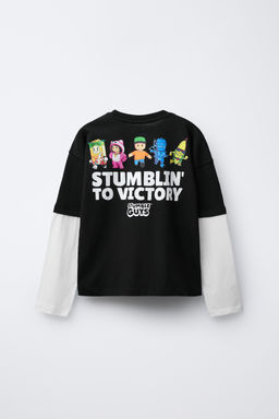 STUMBLE GUYS   SCOPELY DOUBLE LONG SLEEVE T-SHIRT - Zara фото 2