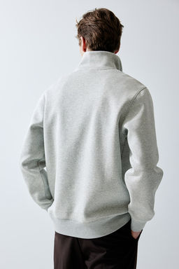 Sudadera con media cremallera Regular Fit - H&m фото 4