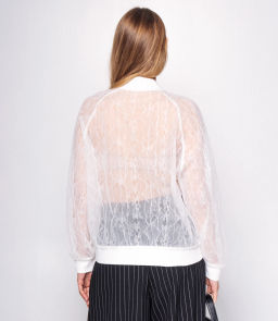 Бомбер #КТ002 (5), белый - Dommod фото 3