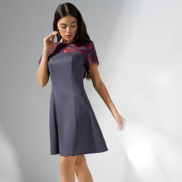 Платье мини с кружевом Истина в любви - Charutti фото 7