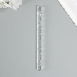 Скалка для творчества акрил Снежинки 16?1 см