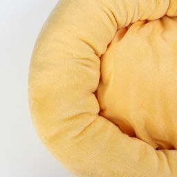 Лежанка с косточкой, 45х35х11 см, персиковая - Пушистое счастье фото 6