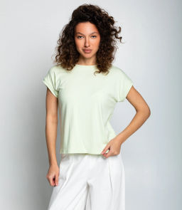 Футболка #КТ1016 (1)-1, зелёный чай