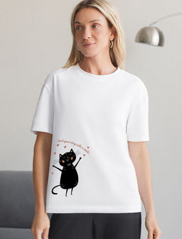 D49.136 Футболка женская белый_smile