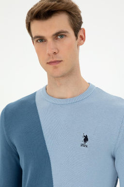 Мужской темно-синий свитер Неожиданная скидка в корзине - U.s. polo assn фото 2