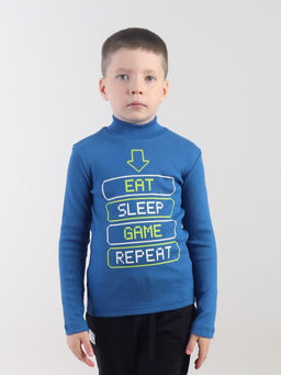 CRB wear / CWKB 63976-42-425 Водолазка для мальчика ,синий