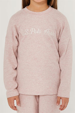 U. S. Polo Assn Розовый пижамный комплект для девочки - U.s. polo assn фото 10