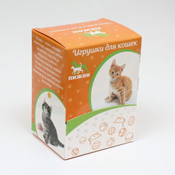 Цена за 60 шт. Шарик для кошек в ассортименте, фасовка 60 шт - Пижон фото 7