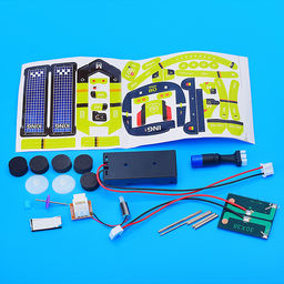 Набор транспорта "Космос" 6в1, в коробке