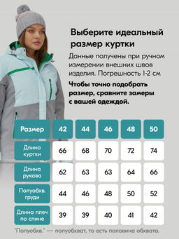 Горнолыжный костюм женский зимний голубого цвета 0709_1Gl - Chunmai фото 5