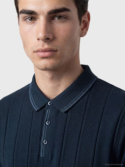 Polo Yaka ?izgili Erkek Ti??rt