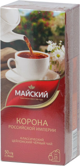 Майский. Корона Российской империи карт.пачка, 25 пак.