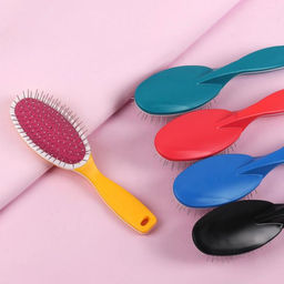Расчёска массажная, 6 22 см, цвет МИКС