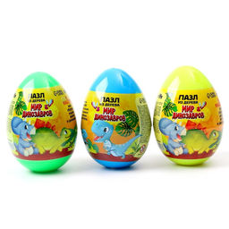 Цена за 6 шт. Пазлы из дерева Мир динозавров - Лесная мастерская фото 3