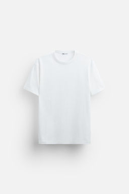 BASIC MEDIUM WEIGHT T-SHIRT - Zara фото 7