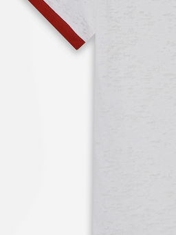 Джемпер прилегающего силуэта женский молочный - Mark formelle фото 9