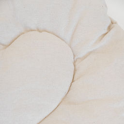 Корзина-лежанка для животных из джута d-40см с ушками - Уютности фото 6