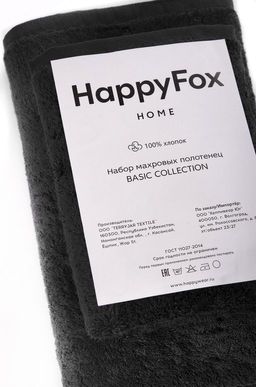 Набор махровых полотенец 2 шт Happy Fox Home  фото 36