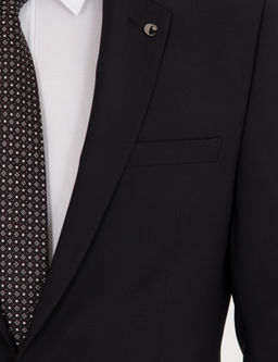 Черный костюм узкого кроя - Cacharel фото 13