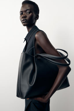 LARGE TOTE BAG - Zara фото 3