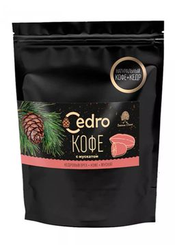 Кедровый напиток с кофе и мускатом, 120 г