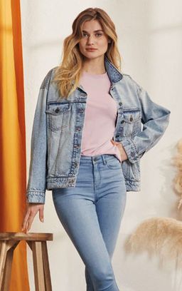Женская джинсовая куртка ESMARA  фото 7