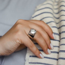 Кольцо Арт. 3-2962-W