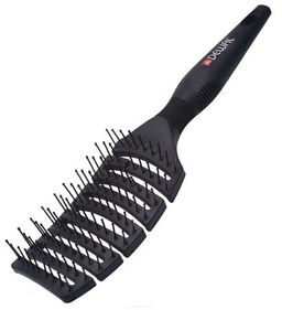 Dewal Щетка для волос туннельная продувная / New Flexi BRZ102, черный