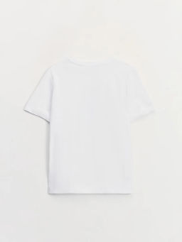 Футболка из хлопка с принтом ZR2605013410-1 / Zarina фото 2