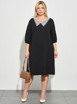 Платье 0218-2 чёрный кварц - Dora фото 17