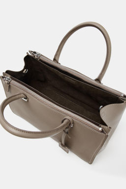 DOUBLE HANDLE CITY BAG - Zara фото 9
