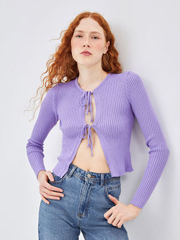 Ba?lamal? Yaka Kad?n Triko H?rka