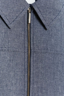 ZIP-UP BLAZER