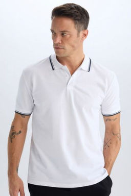 Regular Fit Basic Duz Polo Tisort