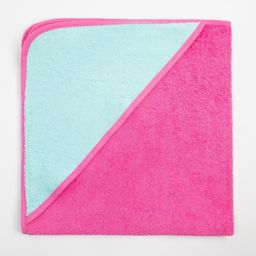 Полотенце уголок махровое Крошка Я, 75х75 см, цвет мятный/розовый, 100% хлопок, 360 г/м2  фото 14