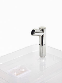 Фонтан для кошек и собак «Пижон», 1.5 л, 16.5×13×12 см, евророзетка, прозрачный