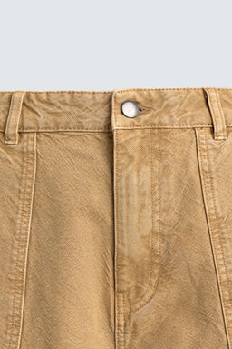 BAGGY FIT NFL WASHINGTON COMMANDERS EMBROIDERED PATCH TROUSERS - Zara фото 6