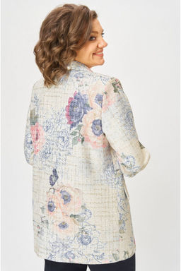 Жакет БелЭльСтиль 762 молочный твид фото 2