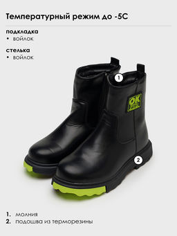 PlayToday / Ботинки демисезонные для девочки  фото 7