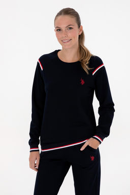 Kad_n Lacivert Pijama Tak_m_ Sepette S_rpriz _ndirim - U.s. polo assn фото 3