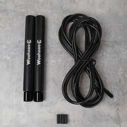 Cкакалка скоростная Woohooo Tempesta Hard Pro / длина 4.5mm/3m, ручки 1.8х15.8 см / Вес 240g / Black / уп48 - ГалеонТрейд фото 2