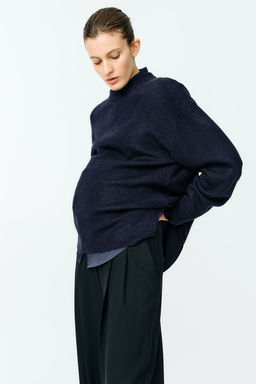 MAMA Jersey con abertura en el bajo