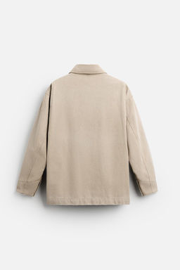 FADED CANVAS JACKET - LIMITED EDITION - Zara фото 8