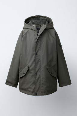WATER-REPELLENT RUBBERISED PARKA