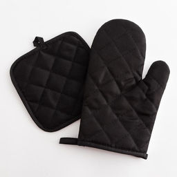 Кухонный набор Доляна Mrs right, прихватка 17*17 см, рукавица 26*16 см,100% п/э  фото 3