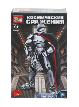 Город мастеров. Конструктор арт.80002-ZH "Космические сражения" сборная фигурка, 82 дет.
