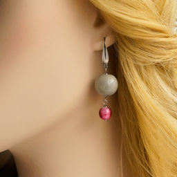 Серьги из муранского стекла FLEUR LS2004 - Vloes фото 3