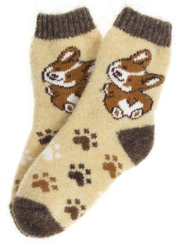 Носки детские "Щенок корги" 6554-1