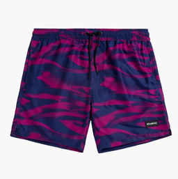 ATLANTIC KMB-216 Шорты мужские пляжные Fire голубой + розовый фото 4